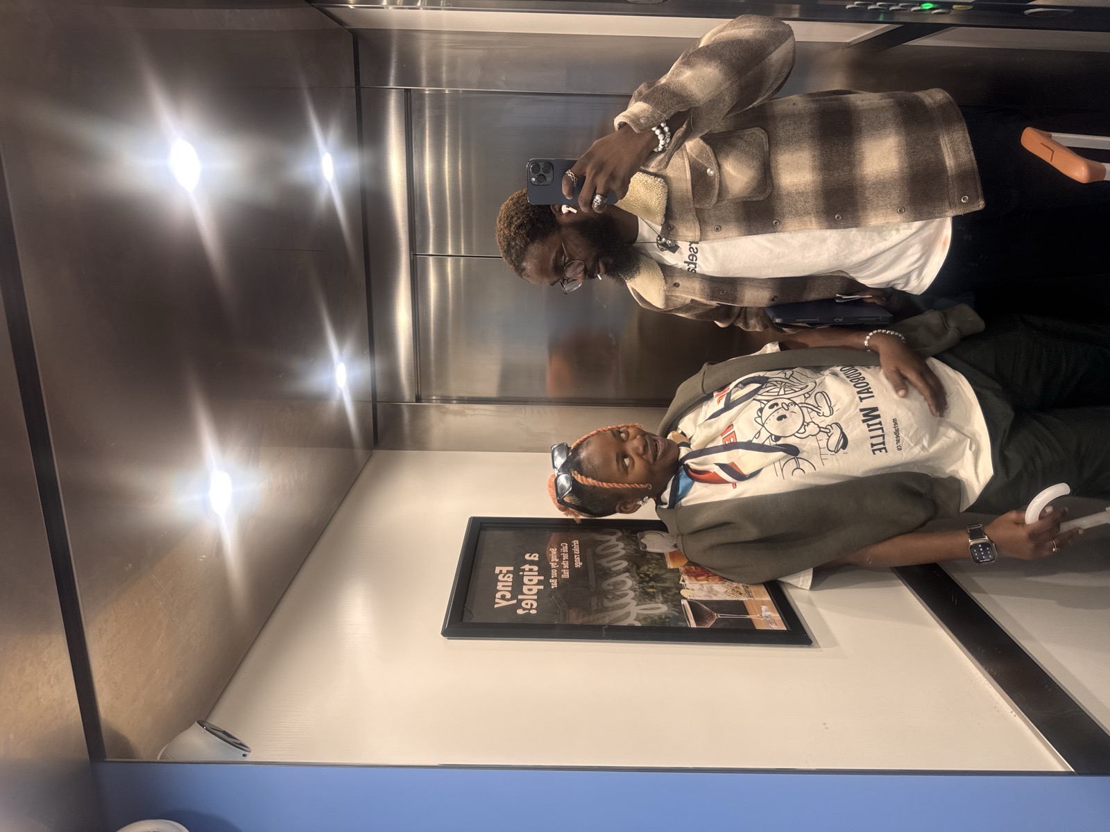 David and Adewunmi out together